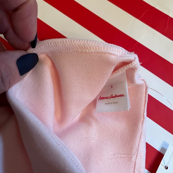 BABY KIDS HANNA ANDERSON TOP KNOT BEANIE PINK NWT - Picture 10 of 12